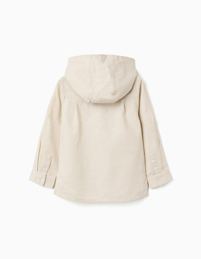 CAMISA CAPUCHA BEIGE