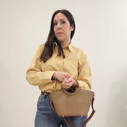 CAMISA OCRE