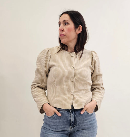 CHAQUETA NÁPOLES BEIGE