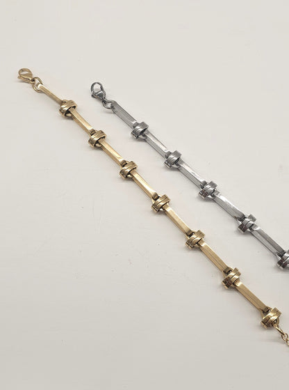 PULSERA ESLABONES PLATA