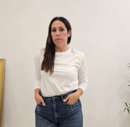 CAMISETA BÁSICA BLANCA