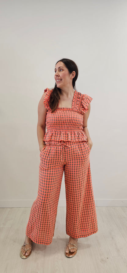 PANTALÓN FLUOR NARANJA