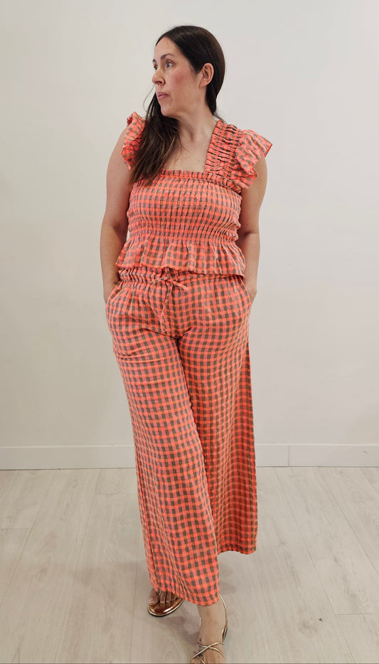 PANTALÓN FLUOR NARANJA