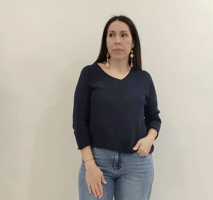 JERSEY NAVY BLUE MARINE