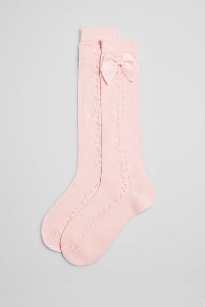 CALCETÍN CALADO ALTO LAZO