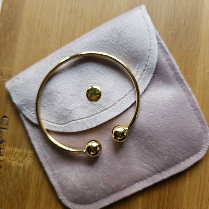 PULSERA MERCEDES DORADA