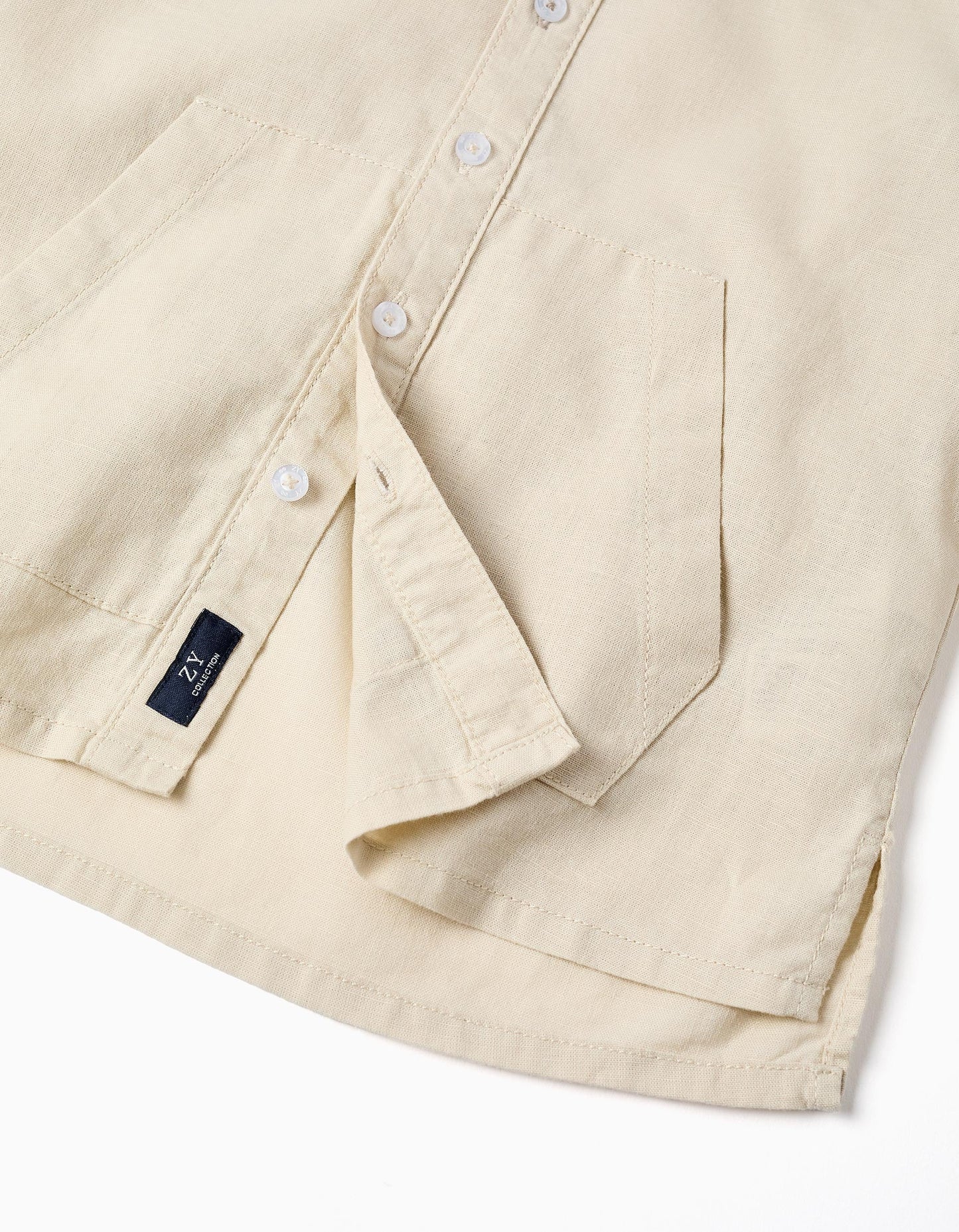 CAMISA CAPUCHA BEIGE