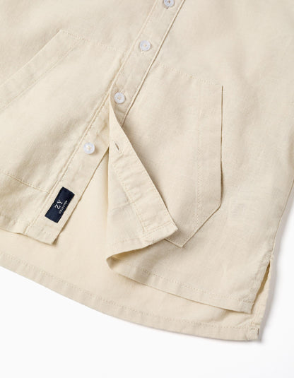 CAMISA CAPUCHA BEIGE