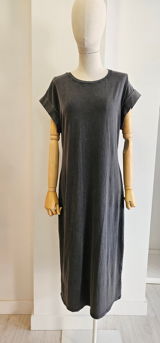 VESTIDO GRIS