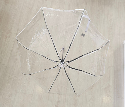 PARAGUAS TRANSPARENTE BLANCO