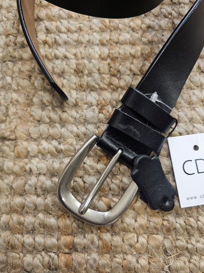 CINTURÓN PIEL NEGRO
