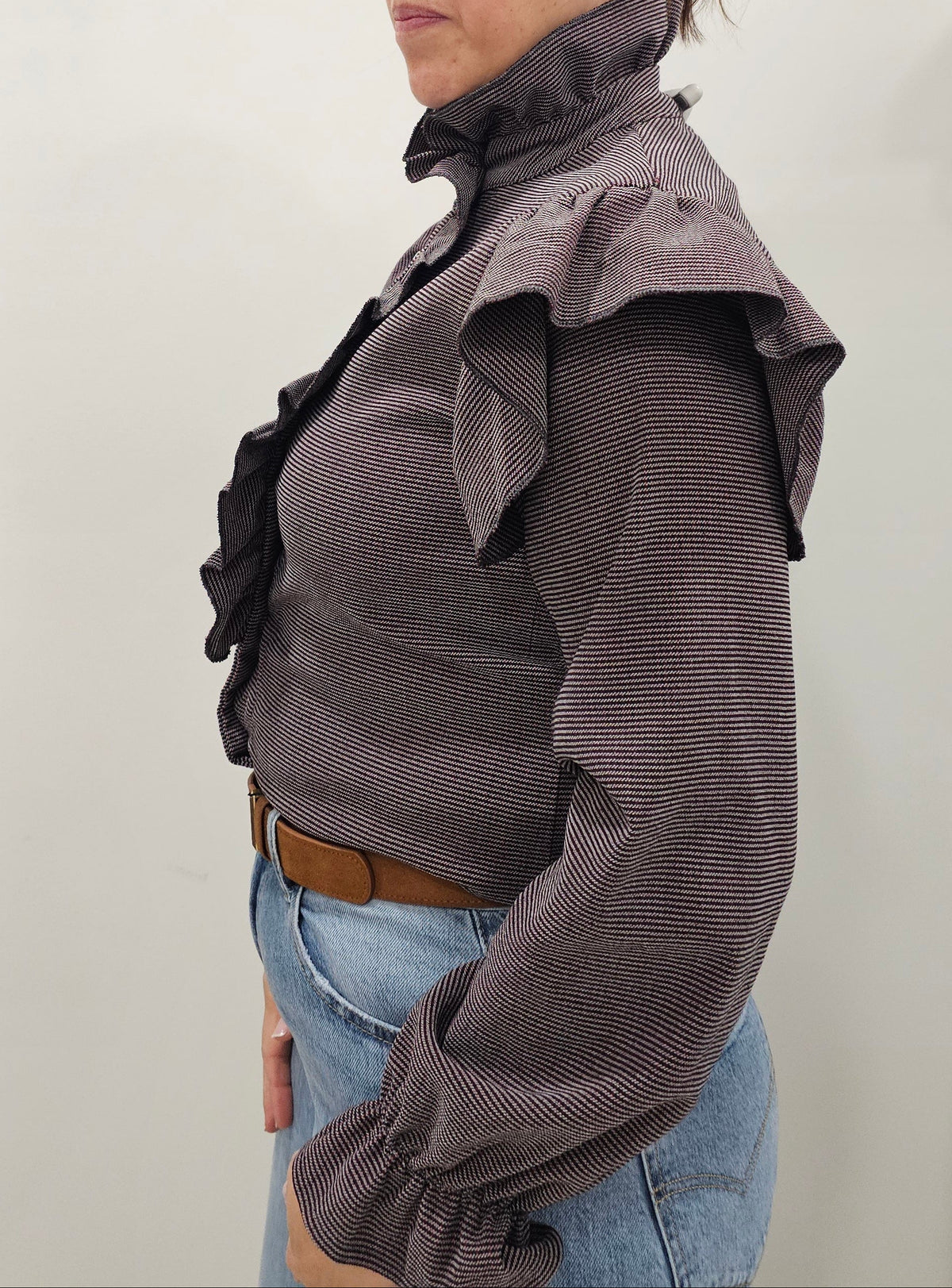 CAMISA BURDEOS