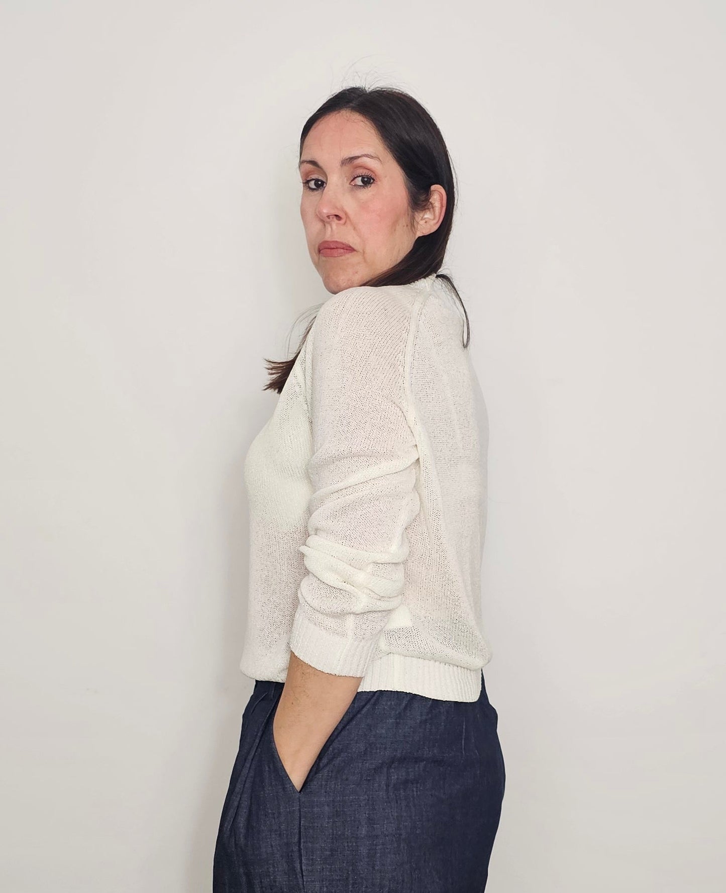 JERSEY AZUR BLANCO ROTO