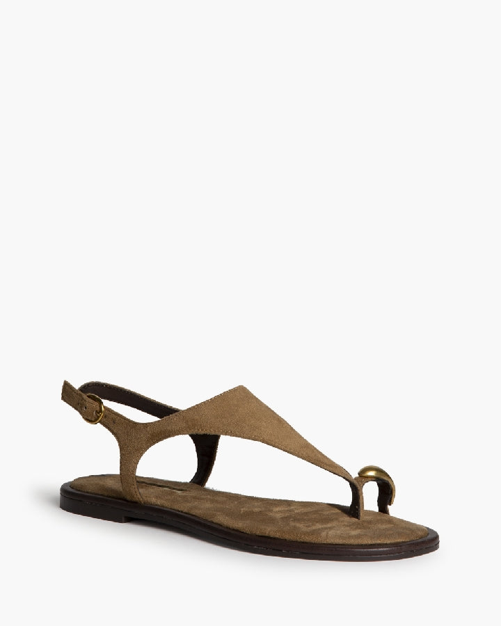 SANDALIA CAMEL ANILLO