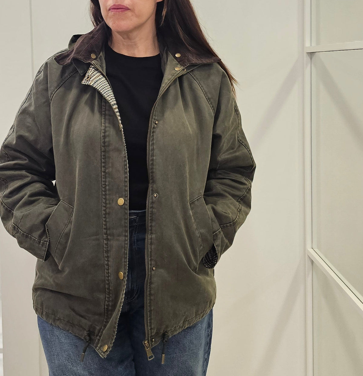 CHAQUETA ENCERADA
