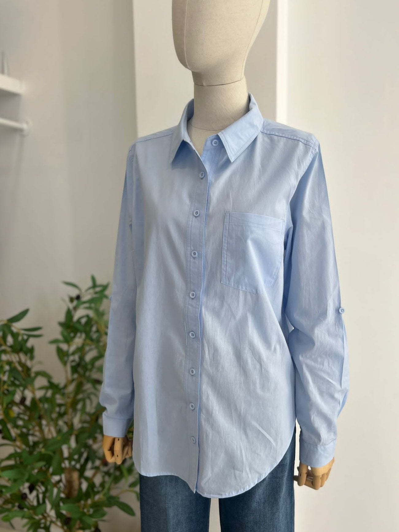 CAMISA LILO AZUL