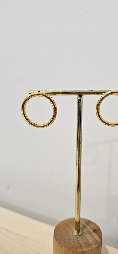 PENDIENTE CÍRCULO ORO