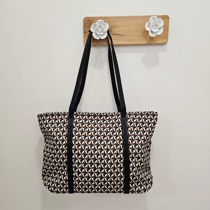 BOLSO GEOMÉTRICO NEGRO