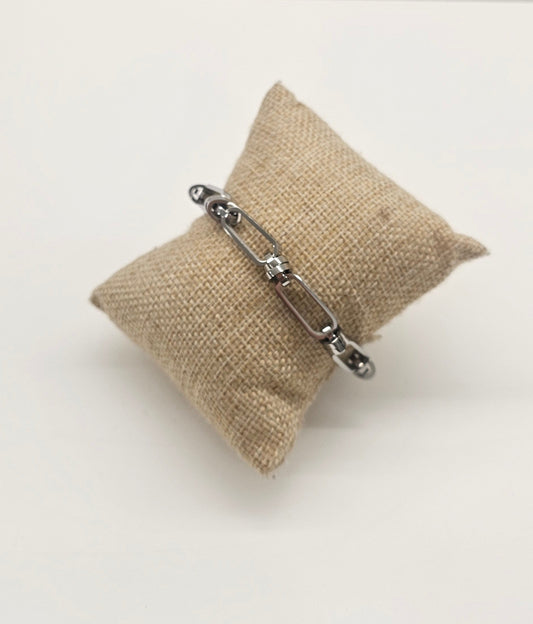 PULSERA ESLABONES PLATA