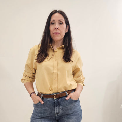 CAMISA OCRE