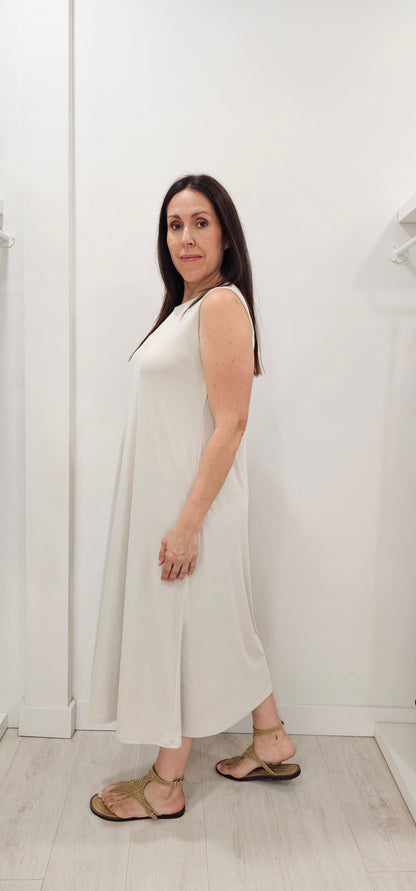 VESTIDO BEIGE SUE