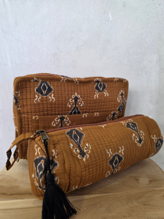 ESTUCHE INDIO MOSTAZA