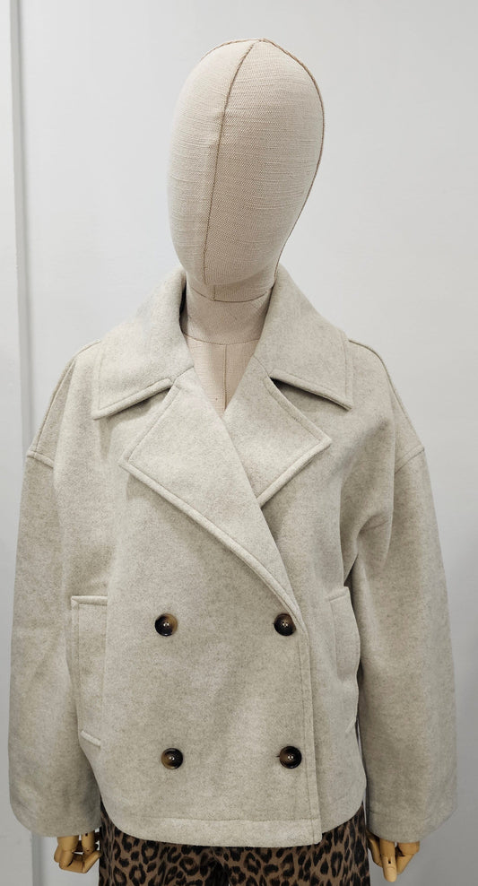 CHAQUETÓN BEIGE