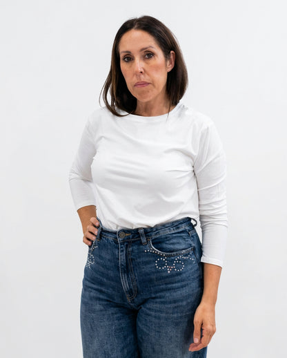 CAMISETA BÁSICA BLANCA
