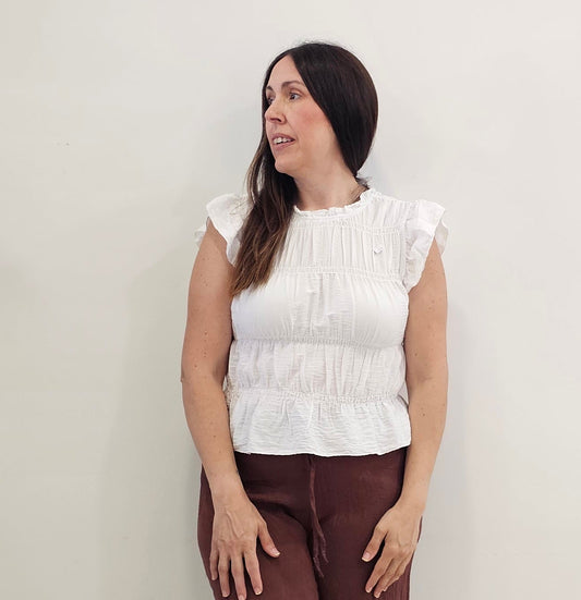 BLUSA BEGOÑA BLANCA