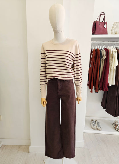 JERSEY RAYAS CHOCO