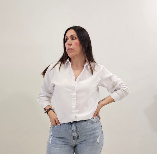 CAMISA OXFORD BLANCA