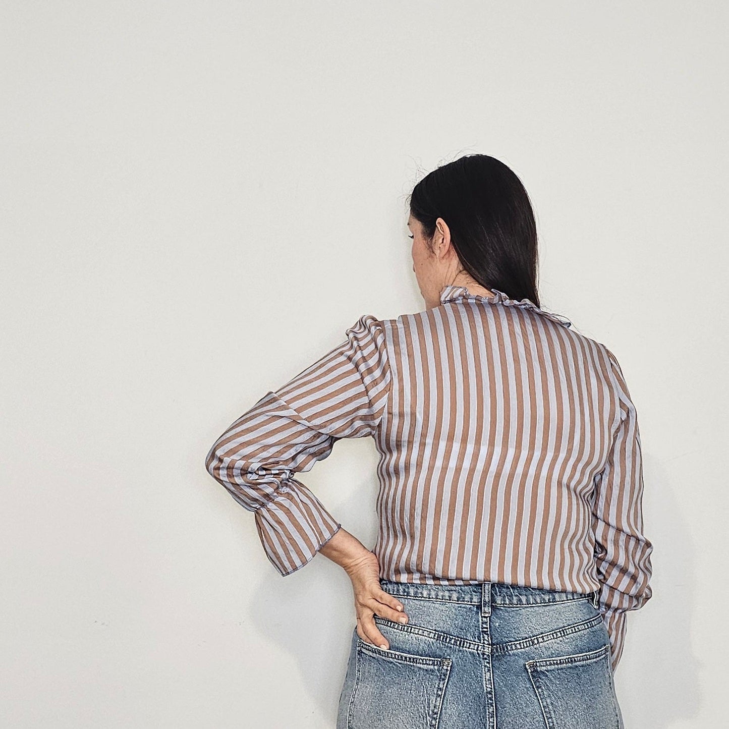 BLUSA MARFIL CELESTE