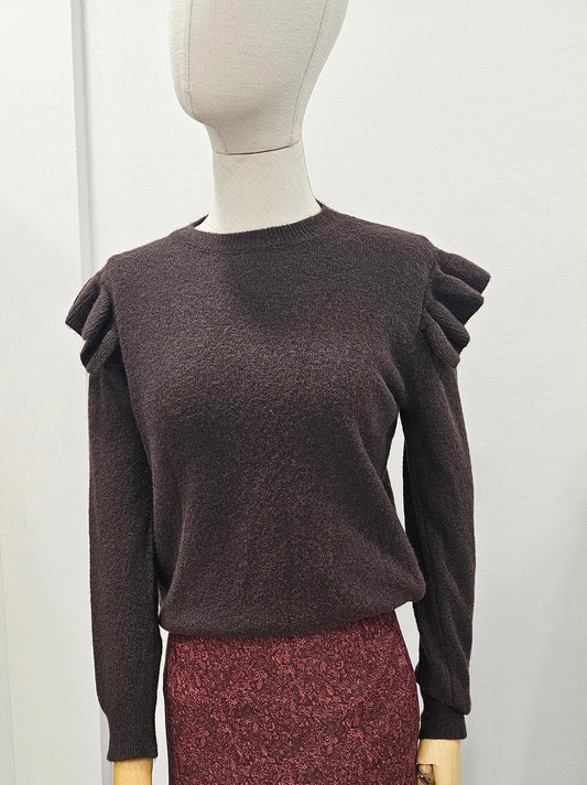 JERSEY VOLANTE CHOCOLATE