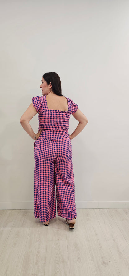 PANTALÓN FLUOR FRESA