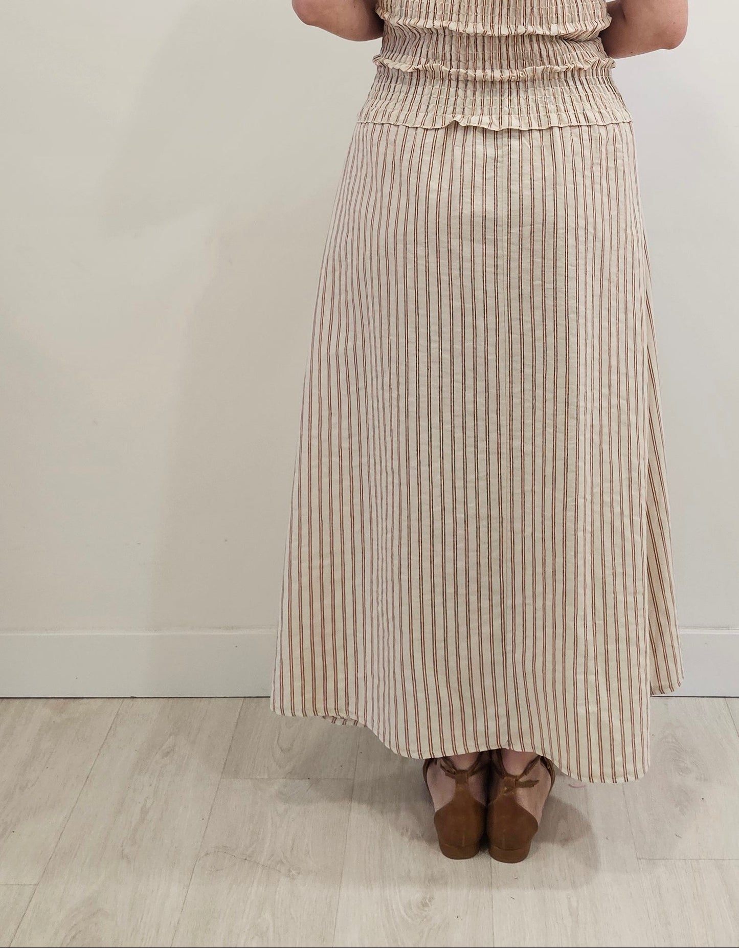 VESTIDO NEÓN BEIGE