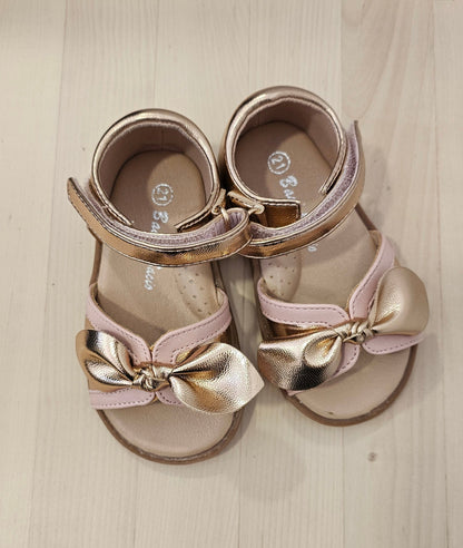 SANDALIA ORO ROSA