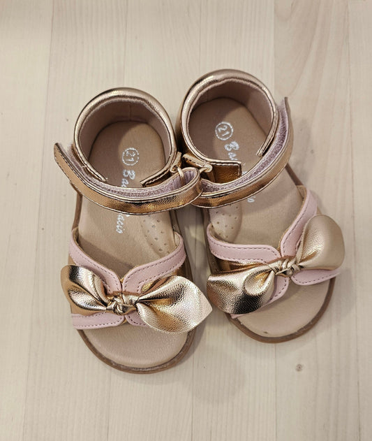 SANDALIA ORO ROSA