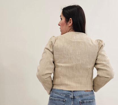 CHAQUETA NÁPOLES BEIGE