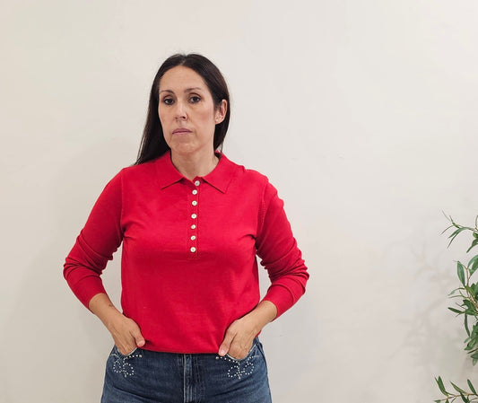 POLO ROJO