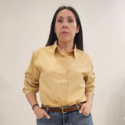 CAMISA OCRE