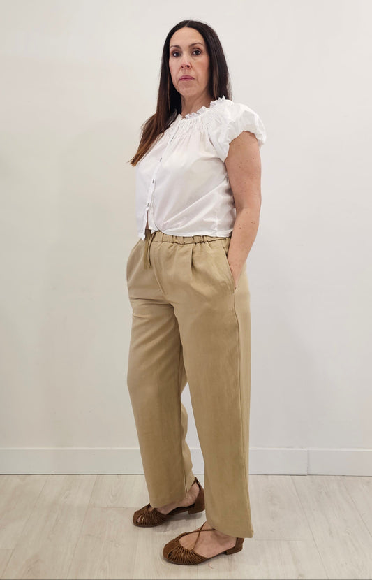 PANTALÓN TERESA CAMEL