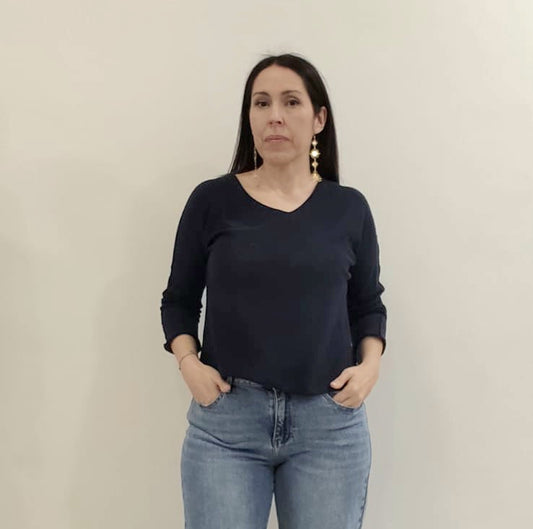 JERSEY NAVY BLUE MARINE