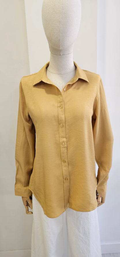 CAMISA OCRE