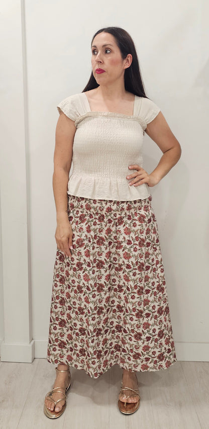 FALDA JARDÍN