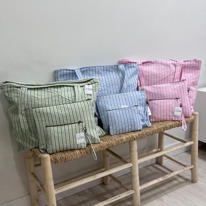 BOLSA Y NECESERES ROSA