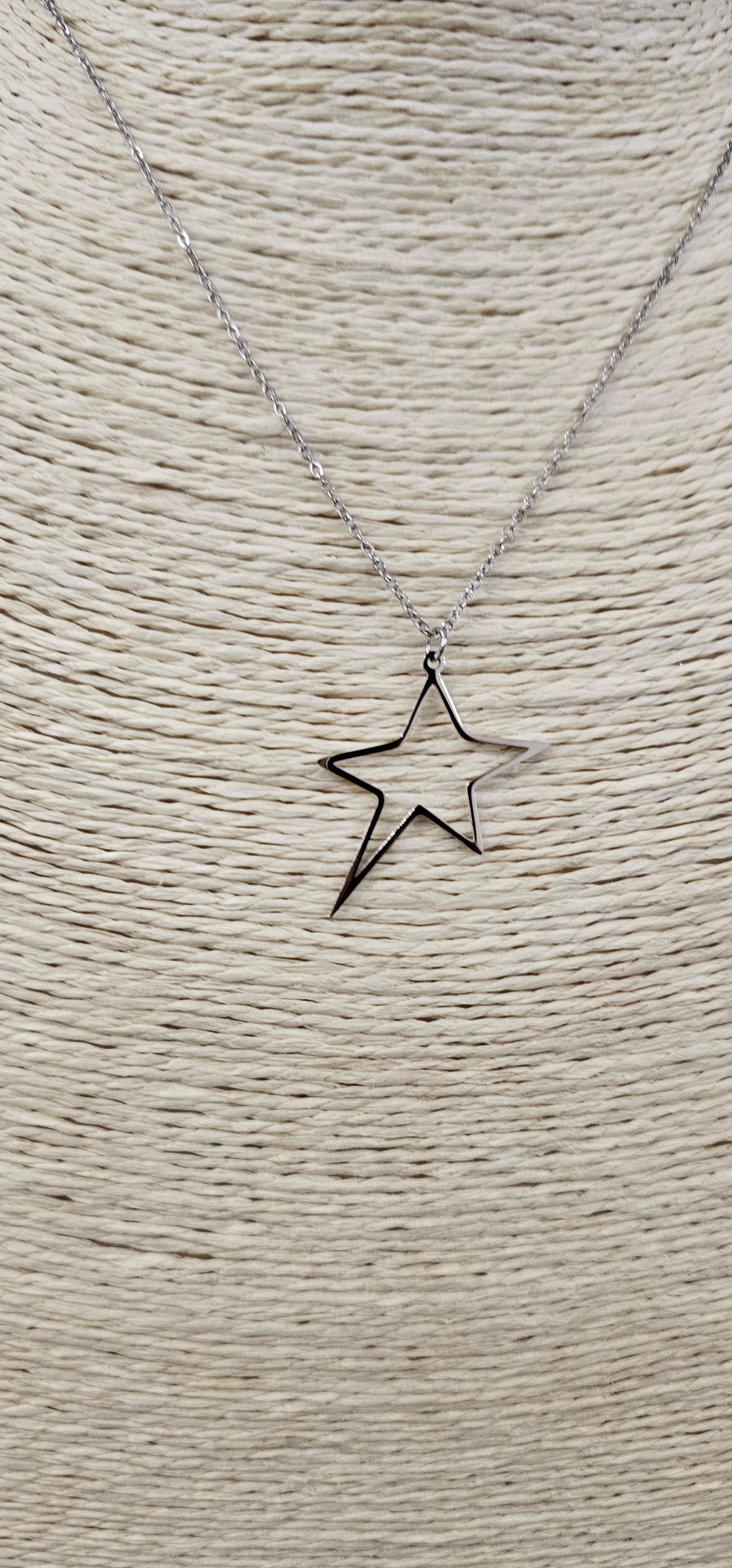 COLLAR ESTRELLITA PLATA