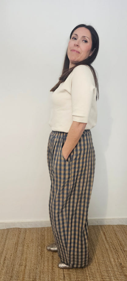 PANTALÓN CUADROS