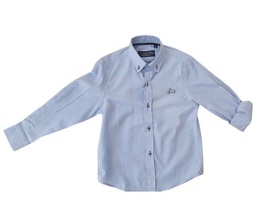 CAMISA VICHY AZUL