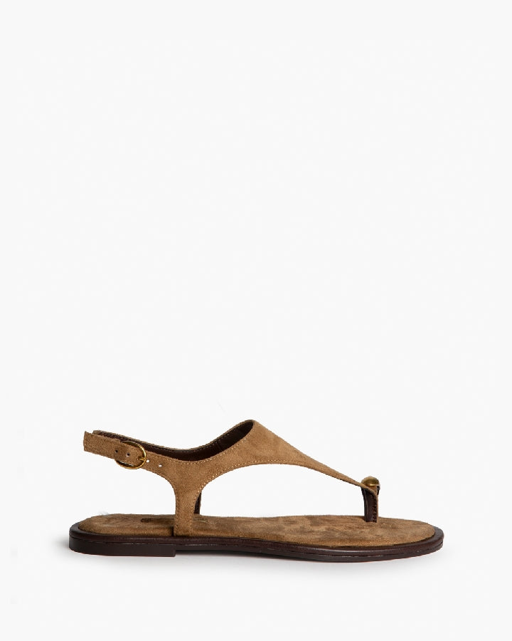 SANDALIA CAMEL ANILLO