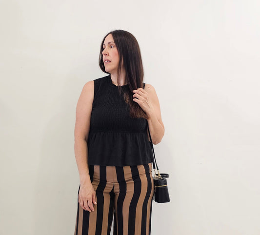 BLUSA ÍNDIGO NEGRO